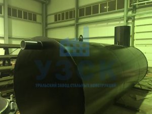 Резервуар горизонтальный стальной наземный в Липецке