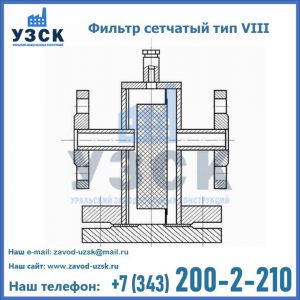 Фильтр сетчатый тип VIII в Липецке