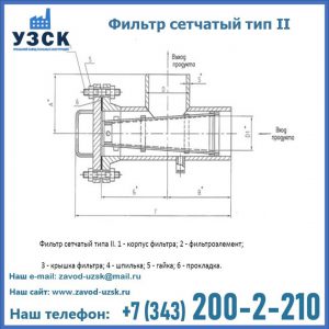 Фильтр сетчатый ФС по Т-ММ-11-2003 в Липецке