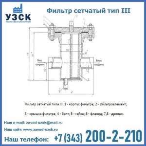 Фильтр сетчатый ФС по Т-ММ-11-2003 в Липецке
