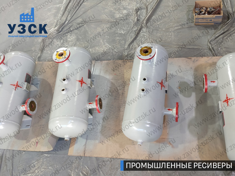 фотография емкостных ресиверов газа Липецк