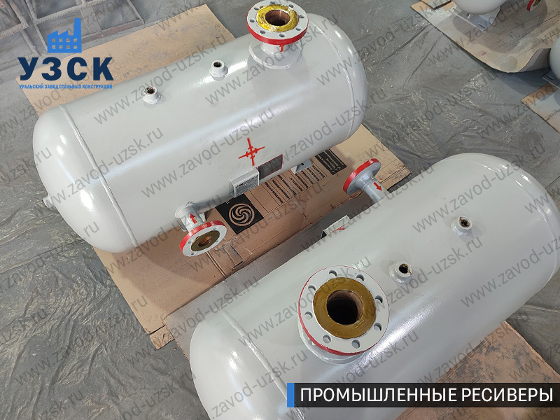фотография промышленных ресиверовдля газа Липецк